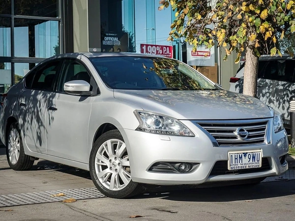 2013 Nissan Pulsar Ti B17 Automatic Front Wheel Drive Leather Seats Reversing Camera