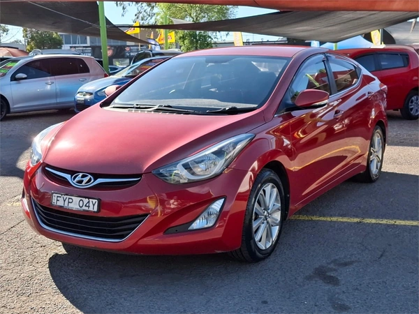 2014 Hyundai Elantra Trophy MD3 Sports Automatic Petrol